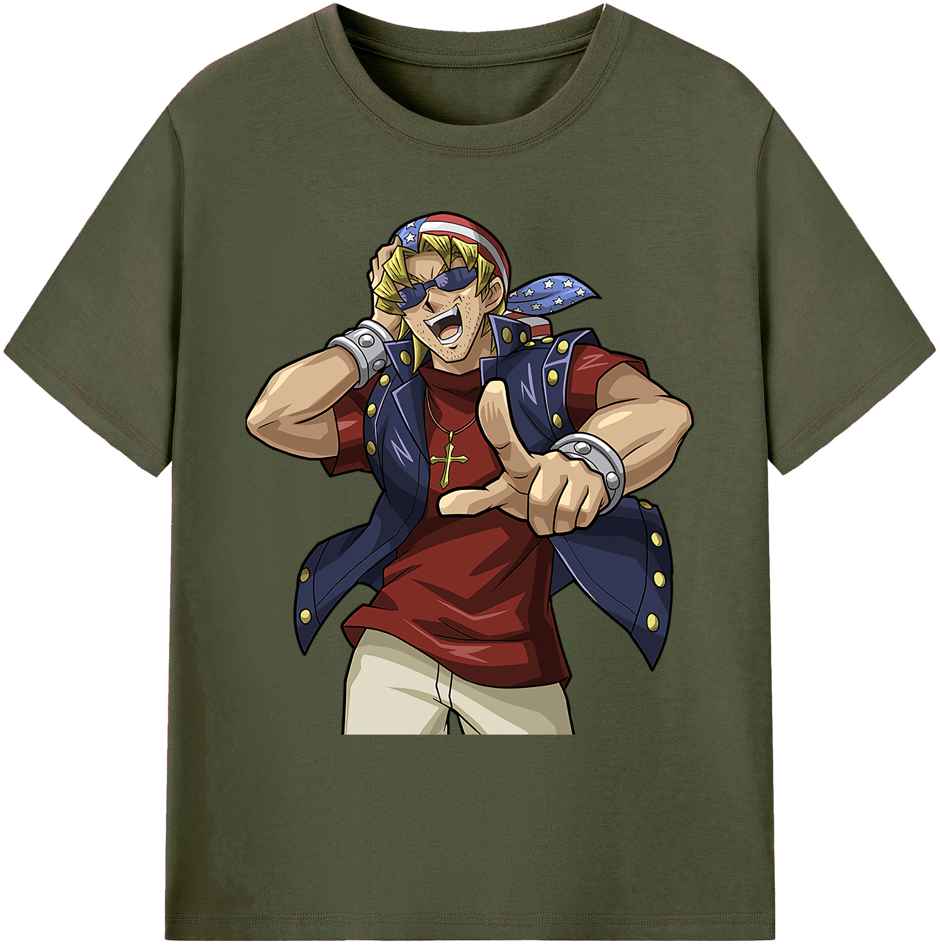 （画像用） 遊☆戯☆王 Yu-Gi-Oh! 綿100％ メンズ半袖Tシャツ｜肌触りやわらか＆通気性